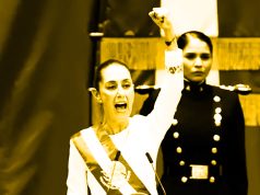 ¡Magínate! Echando mentiras en su primer discurso oficial